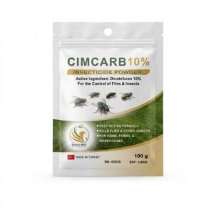 سيمكارب (CIMCARB) 10% لمكافحة الذباب -سريع المفعول للاستخدام المنزلي والزراعي والمستودعات - 100 جرام